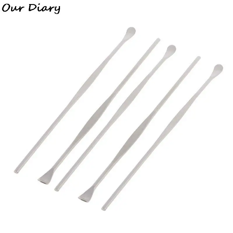 

Picks Wax Removal Curette Remover Cleaner Ear Care Tool 8cm EarPicks New 5Pcs Ear Wax Pickers Stainless Steel Ear