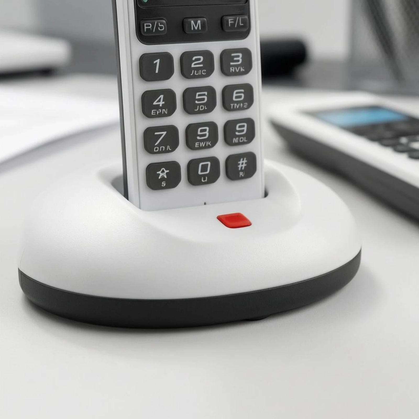 Digital Cordless Phone Small Display Handheld Cordless Phone Communication Device Numeric Keypad Home Electronics