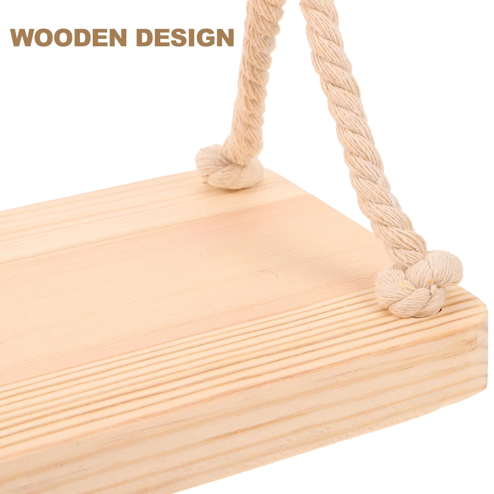

Handmade Wooden Swing Prop Premium Craftsmanship Natural Look for Photo Studio Home Decoration Easy to Move Creative Photography
