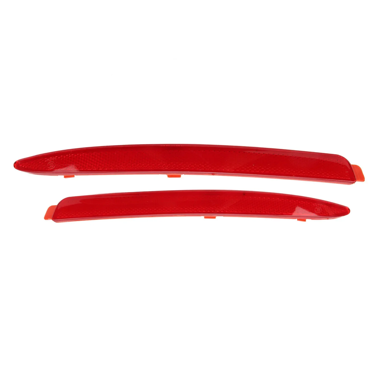 2 Stücke Heckstoßstangenreflektor Links Rechts 1Z0945105A für SKODA OCTAVIA 1z Facelift 2009 2010 2011 2012 Reflektierende Streifen – Detail 7