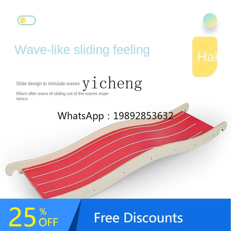 AH Early Education Toys Sensorische Trainingsgeräte Kindersportrutsche Kletterkombination