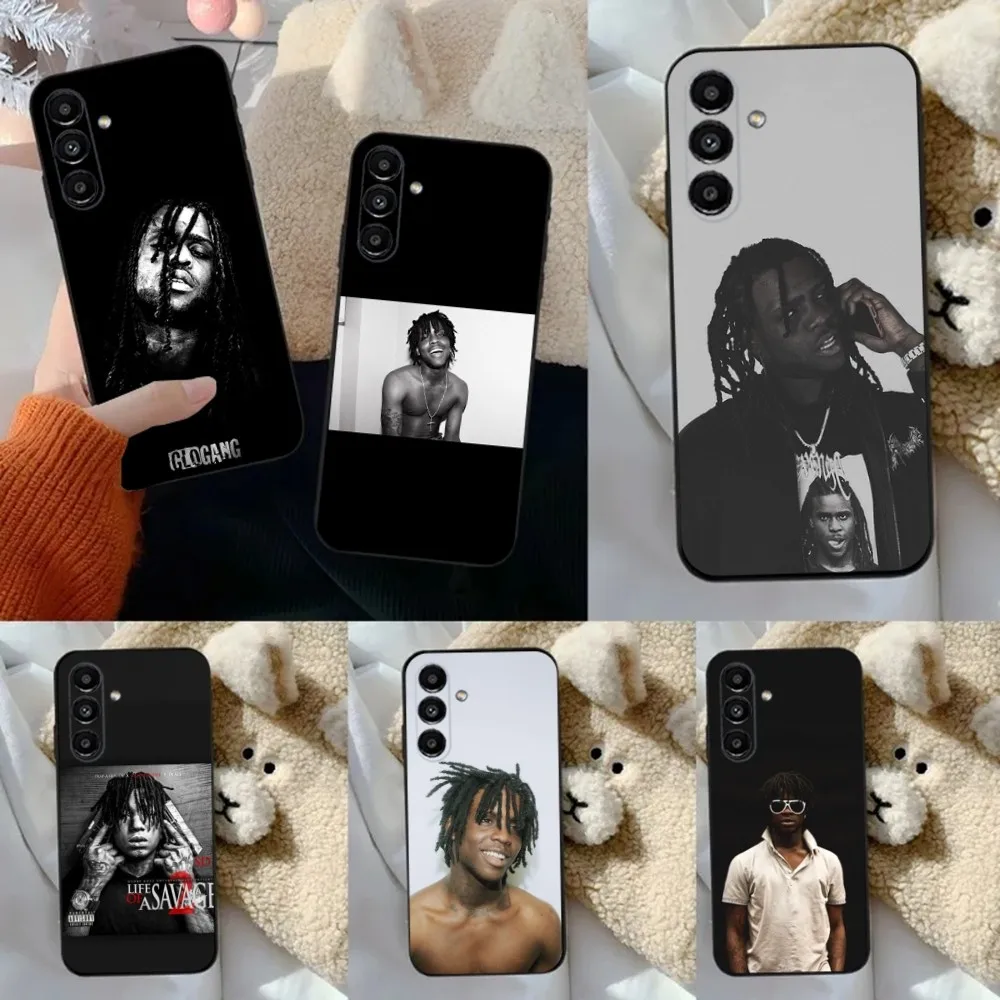 Rapper C-Chief Keef   Phone Case For Samsung S24,23,22,30,21,10,9,Ultra,Plus,Lite,FE,5G Black Soft Case