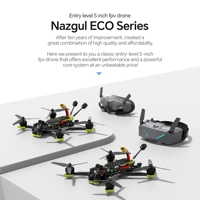 iFlight Nazgul XL5 ECO Analog 6S Drone BNF with BLITZ 5.8G 1.6W VTX / BLITZ ATF435 E55S Stack for FPV