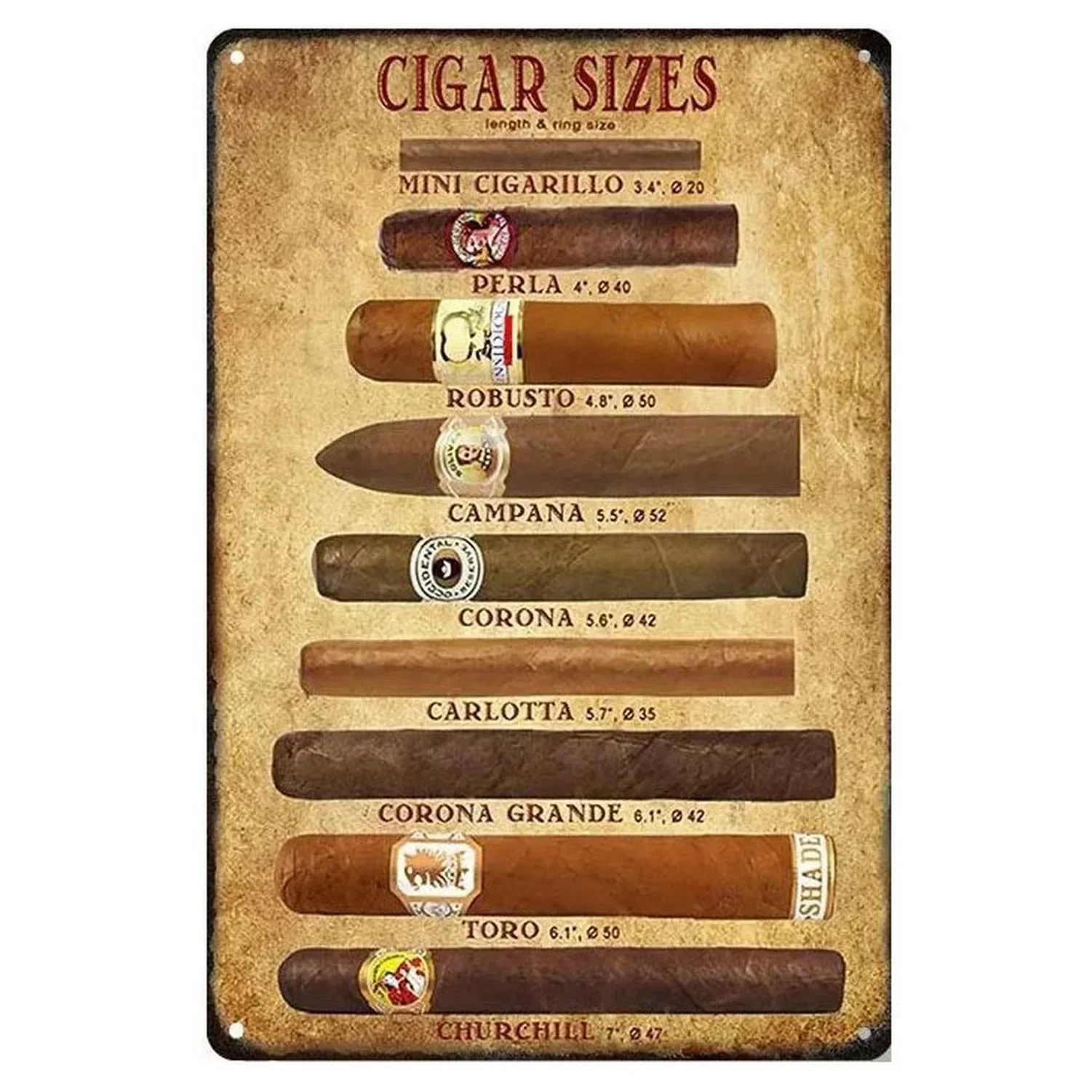 Whiskey Cigar Plaque Metal Tin Signs Wall Decoration Vintage Art Posters Iron Painting for Man Cave Home Cafe Garden Club Bar image 2