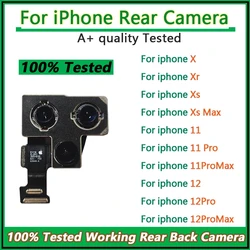 Rear Camera For iPhone Xs 11 12 Pro Max Back Camera Rear Main Lens Flex Cable Camera For iphone X XR XS MAX 13 PRO Max Camera