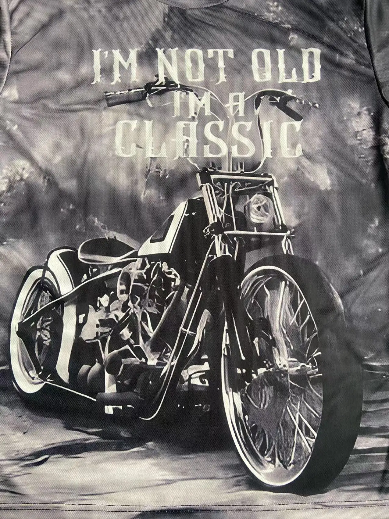 Motorcycle T-shirt Men 3D Print Short Sleeve Vintage 1971 T Shirt For Mens Street Ride Biker T Shirts Tops Oversized Tee Shirt image 3