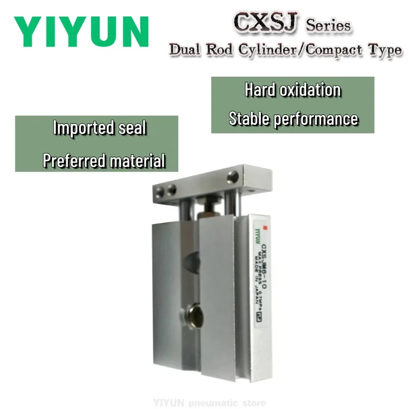 

CXSJM6P/CXSJM10P10/CXSJM10P-20,CXSJM10P-30,CXSJM10P-40,CXSJM10P-50,-75,-100 YIYUN Двухцилиндровый/компактный тип серии CXSJ