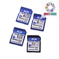 SD Card 1GB 2GB 4GB 8GB 16GB 32GB 64GB Secure Digital Flash Memory Card
