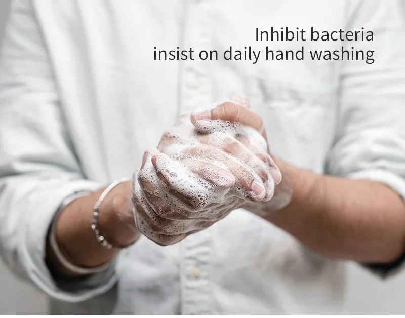 موزع الصابون الأوتوماتيكي بمستشعر الأشعة تحت الحمراء معقم لليدين رغوي قابل لإعادة الشحن USB ينطبق على المطبخ والحمام