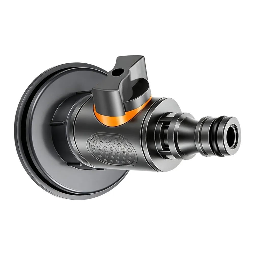 1/2 inch Quarter Turn Rain Spigot Kit Solid Brass Construction with Rubber Washer Seal for Rain Barrels and Water Tanks