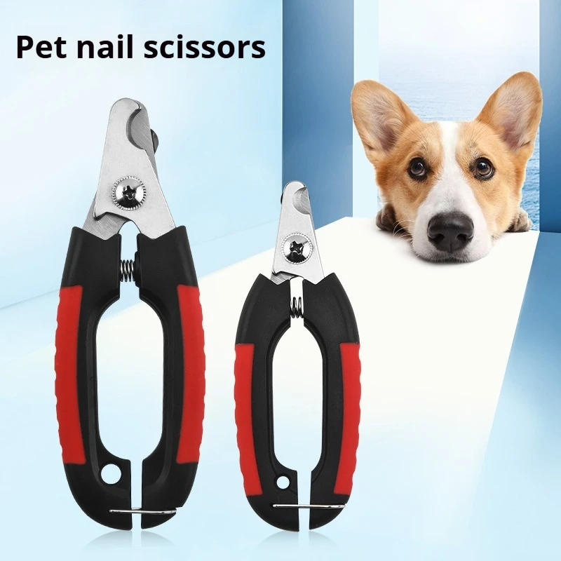 Pet nail clippers Stainless steel nail clippers for dogs and cats Pet care nail art set