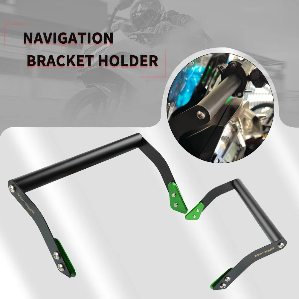 

For KAWASAKI Versys KLE 650 KLE650 2015-2021 2024 2022 GPS Navigation Plate Bracket Motorcycle Accessories Phone Holder Support