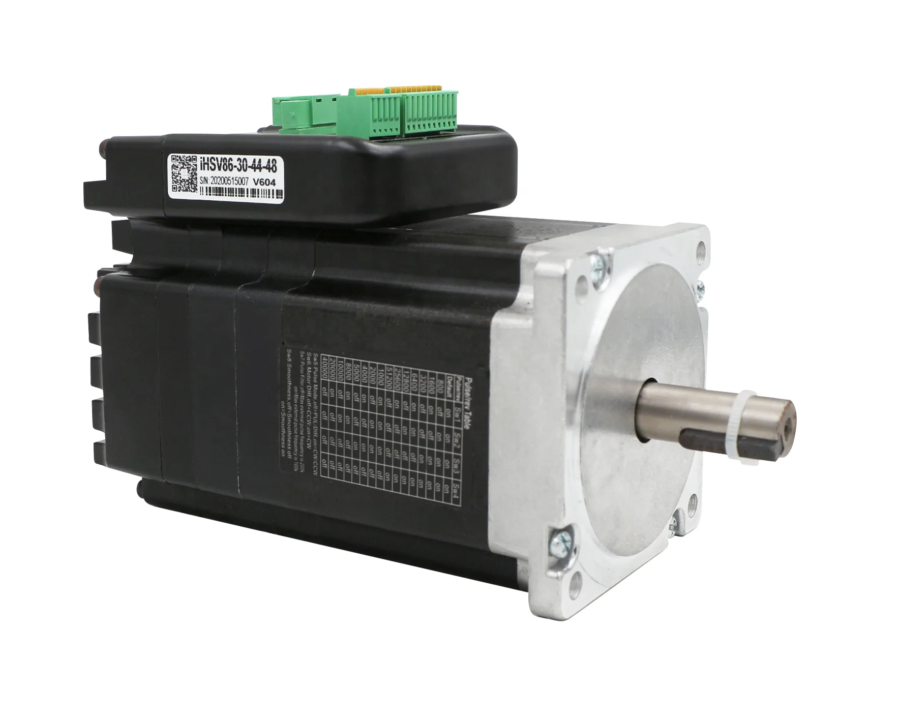 iHSV86-30-44-48 Aliexpress hot sale 13.1A Nema34 440W 1.4Nm integrate ac servo motor