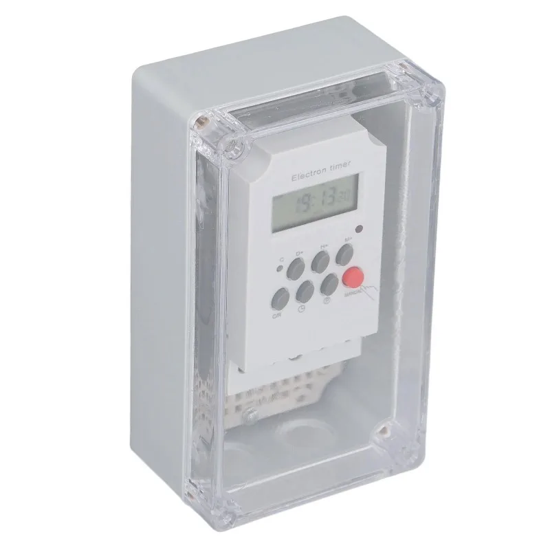 

Swimming Pool Pump Timer Switch Waterproof Digital Timer Box Programmable Time Control Switch for Heater Spa Motor
