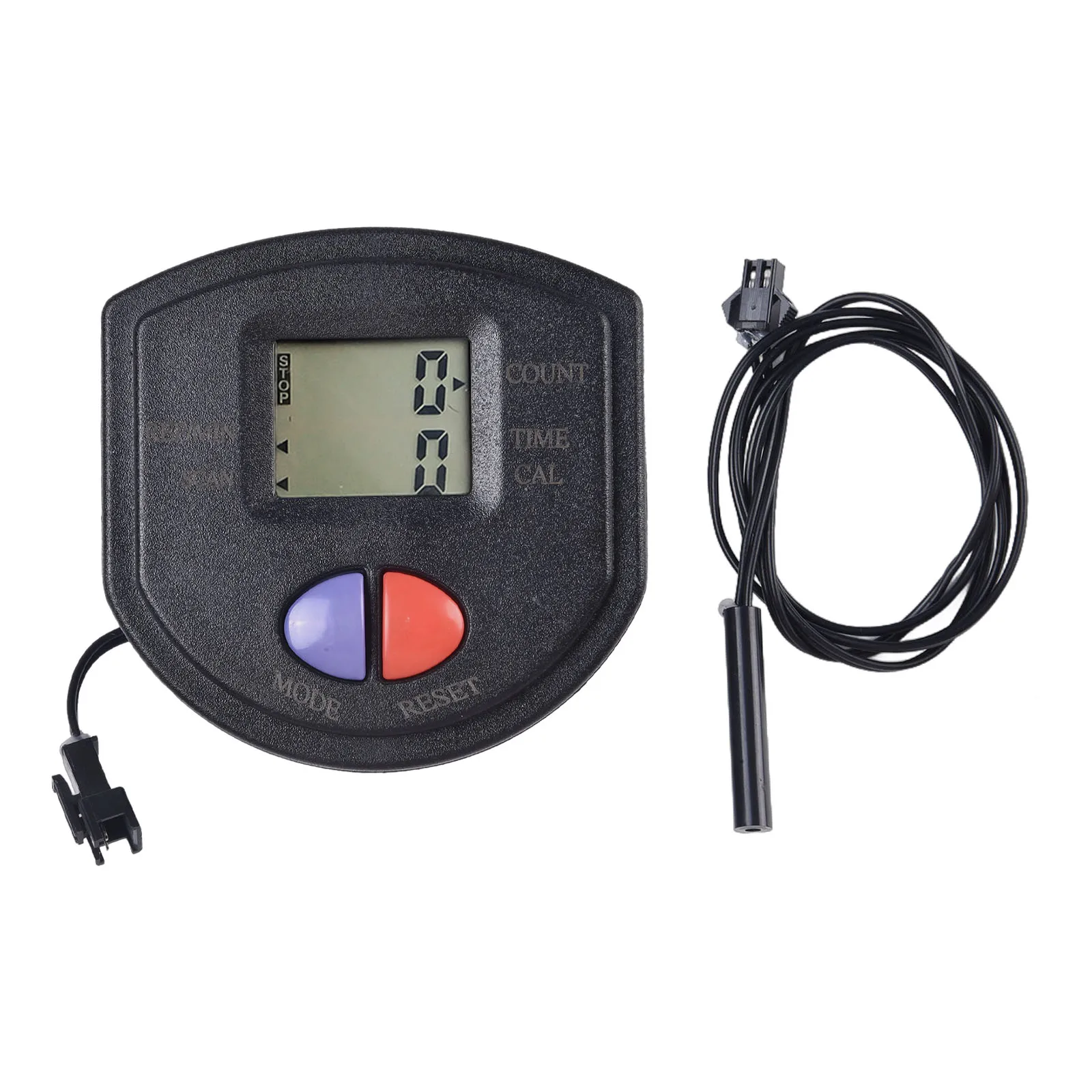 

Stepper Counter with LCD Display Tailored for Steppers Exercise Bike Monitor Time Speed Distance Calories Efficiently