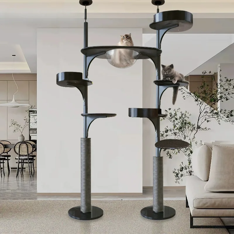 climbing frame High-rise Tongtian pillar does not occupy an area, cat climbing frame cat nest cat jumping platform