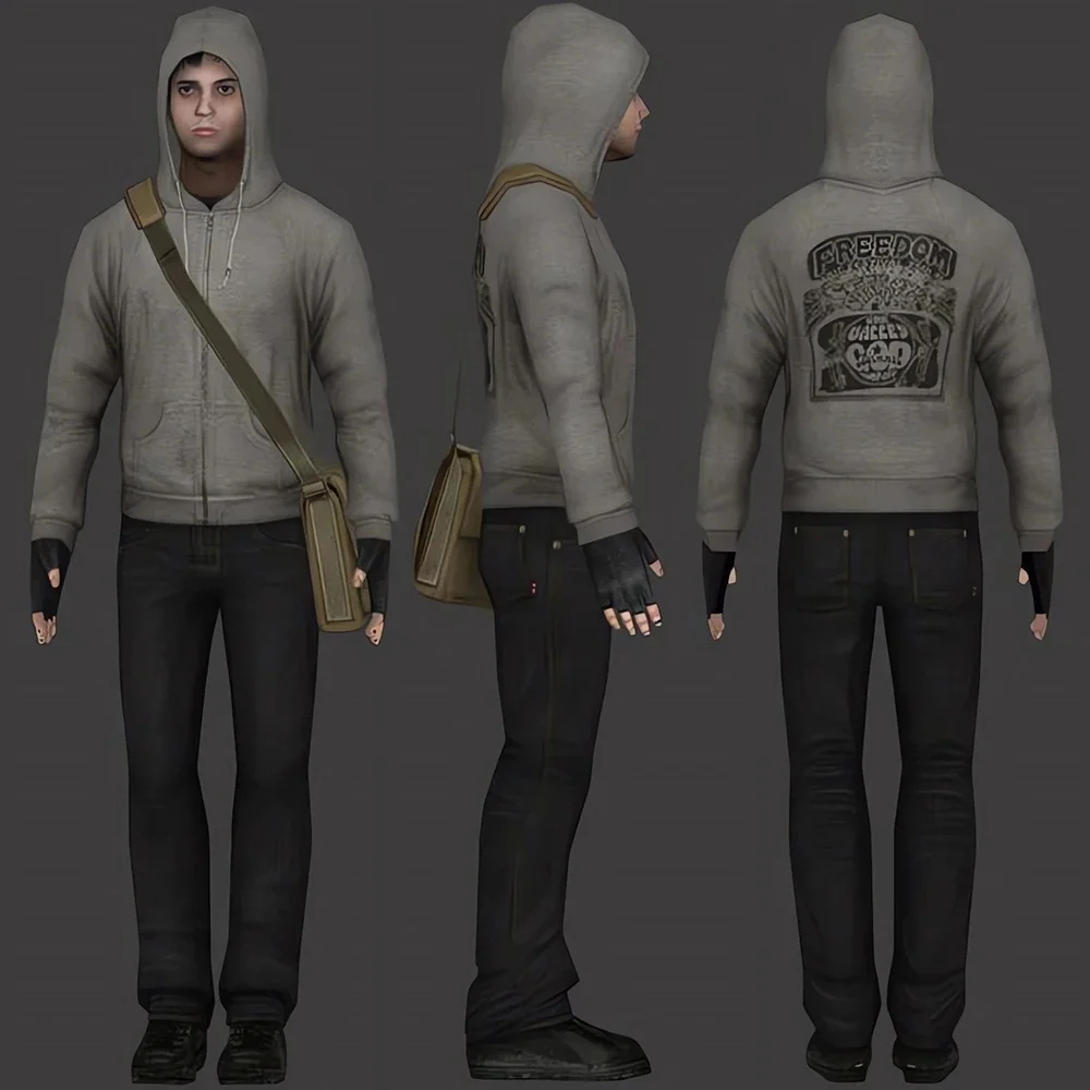 Simon Henriksson Zipper Hoodie "Scream of Fear" Simon's Role Playing Sweatshirt… - Image 2