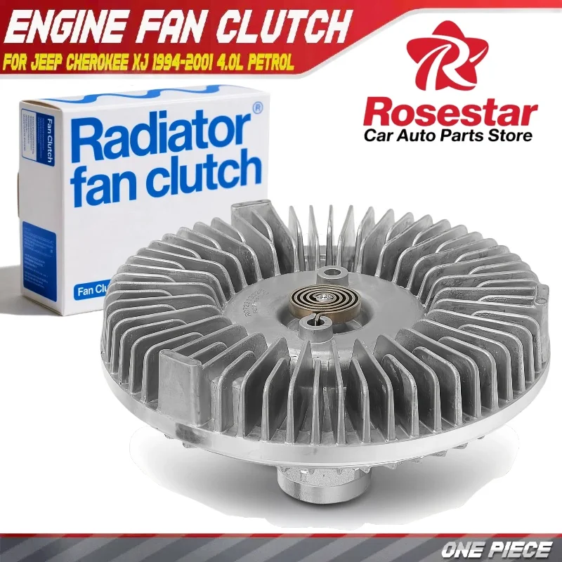 

Rosestar Cooling Fan Clutch for Dodge Ram 2500 3500 1994-1999 Turbo Diesel D250 90-93 52028615AB, 2798