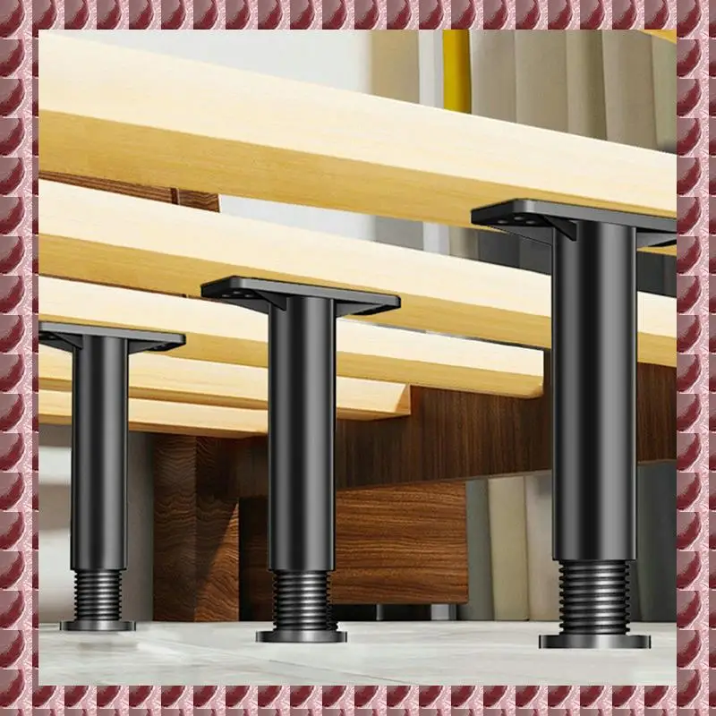 

A95G 4X телескопическая регулируемая опора для кровати, усиленная ножка для мебели, ножка дивана, кровать, нижний несущий кронштейн 20 см