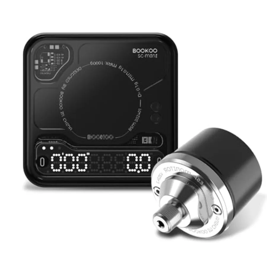 Mini Espresso Scale EM Pressure Sensor Kit for Coffee Extraction with Bluetooth Connection Wireless Smart Pressure Sensor G1/8