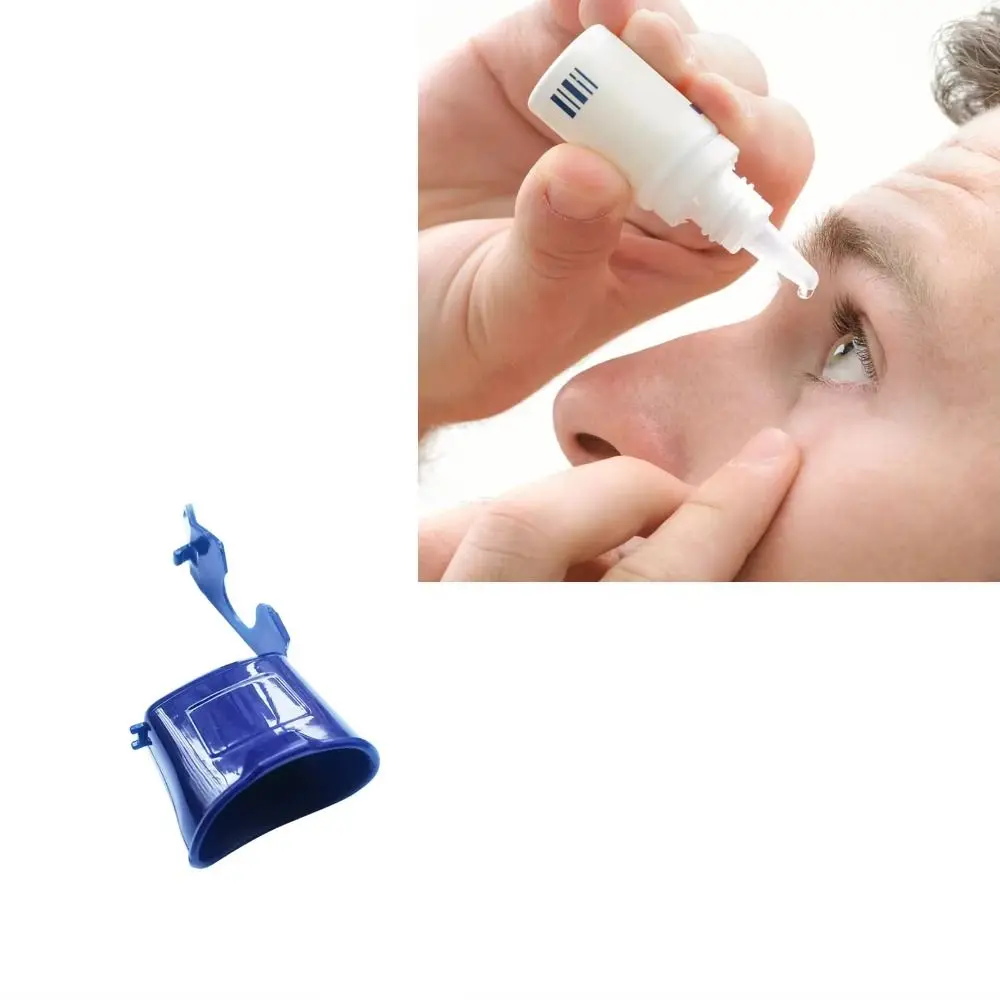 Guía de gotas para los ojos para ancianos, soporte aplicador reutilizable, herramienta portátil sanitaria saludable