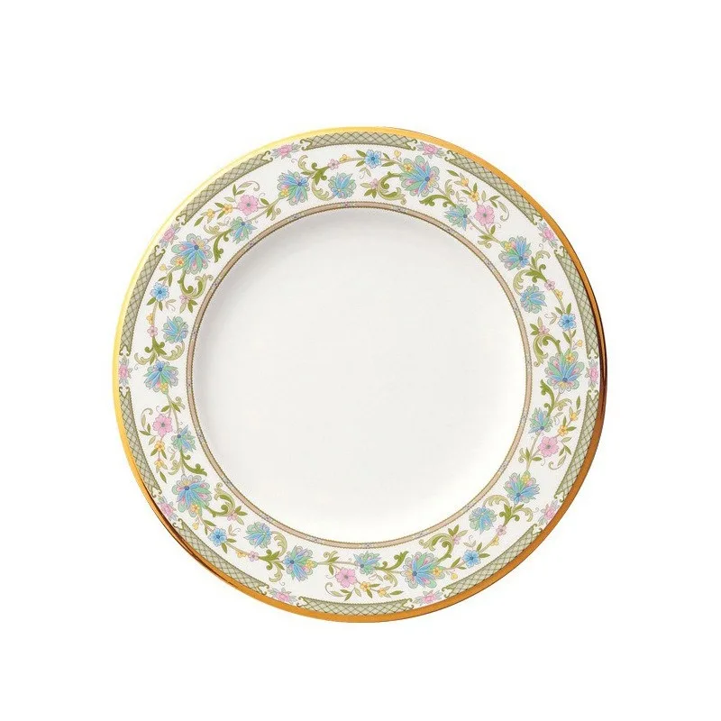 

Imported Japanese bone china flat plate dinner plate dessert plate pastoral cherry blossom