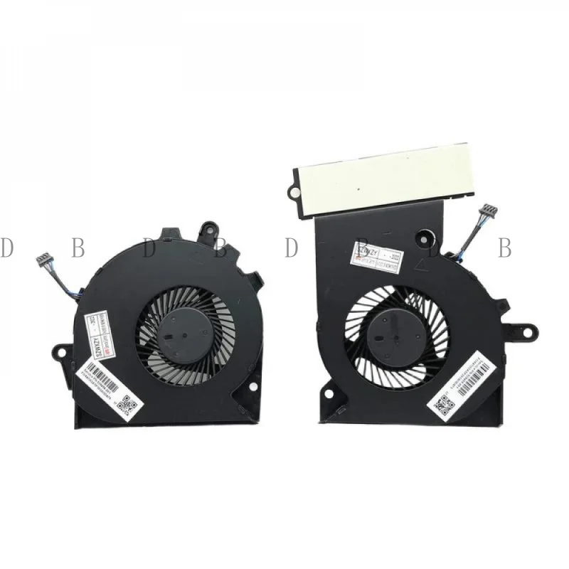 Ventilateur de refroidissement pour processeur et carte graphique, modèle AA+, référence : 929559-001, 929455-001, pour ordinateur portable HP Pavilion 15-CE, 15-CE198W, ventilateur de refroidissement de remplacement, modèle TPN-Q194.