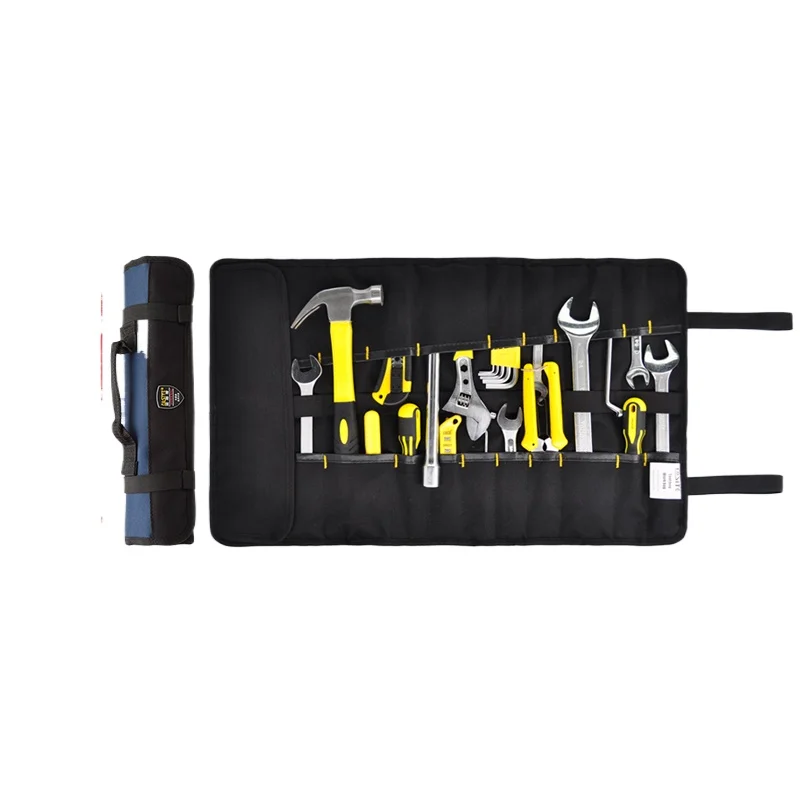 

Portable multi-functional maintenance tool bag, wrench bag thickened wear-resistant canvas storage