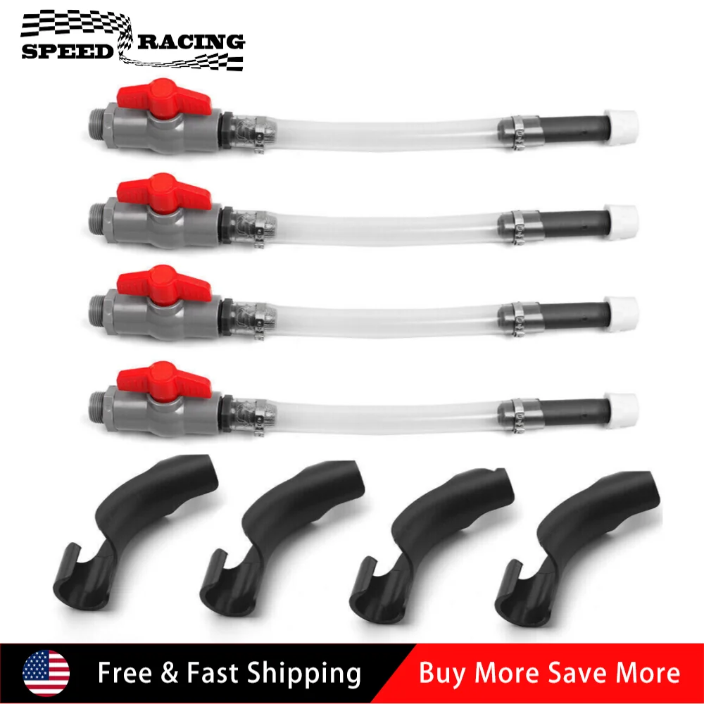 

Универсальный 5 галлонов 14-дюймовый топливный кувшин Газовая банка VP Racing Fuel Deluxe Cap Наполнительный шланг Комплект шлангов Черный