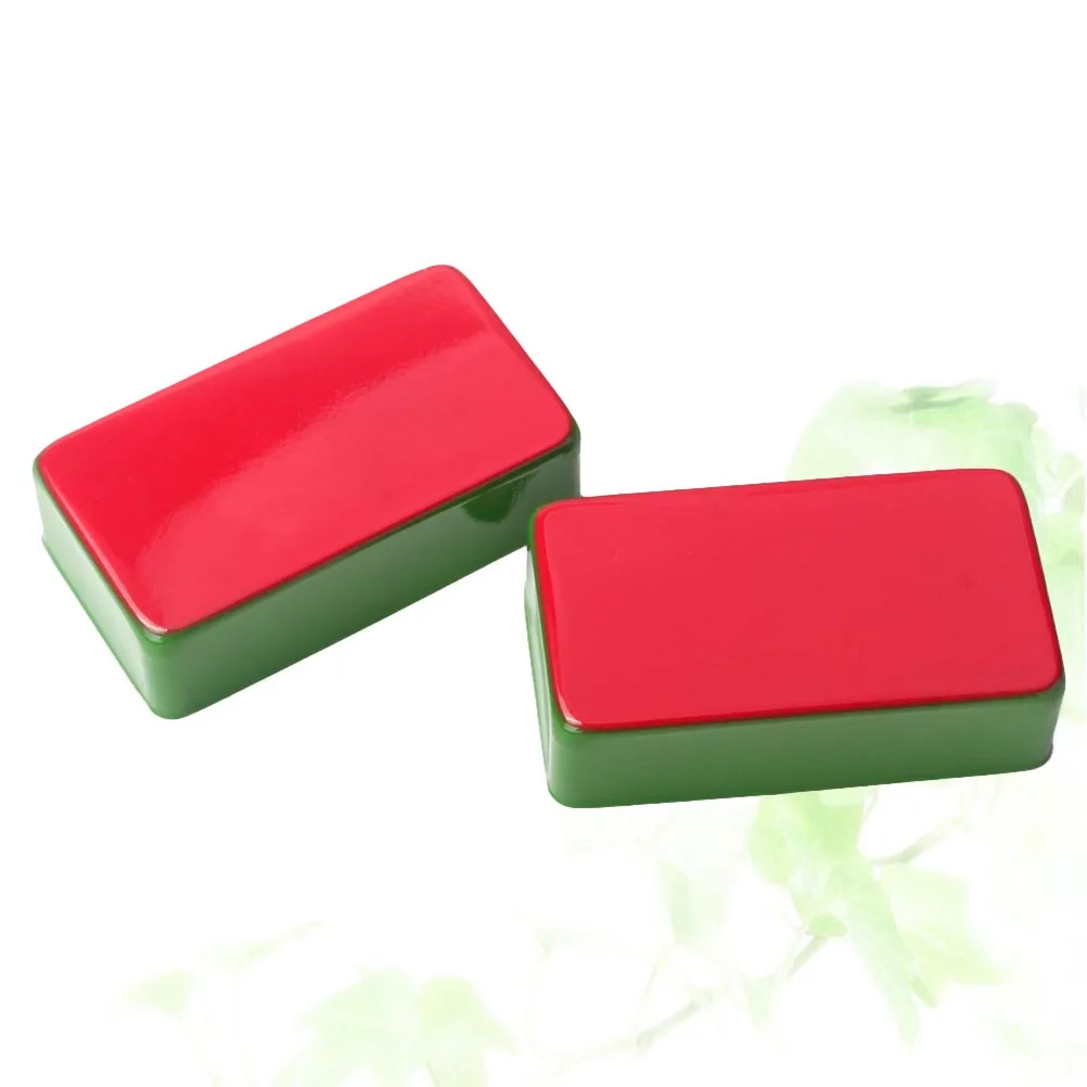 

2 pcs Fully Enclosed Humbucker Pickup Cover For Style Single Coil Pickup Metal Protection Dustproof Guitar Brass Cover