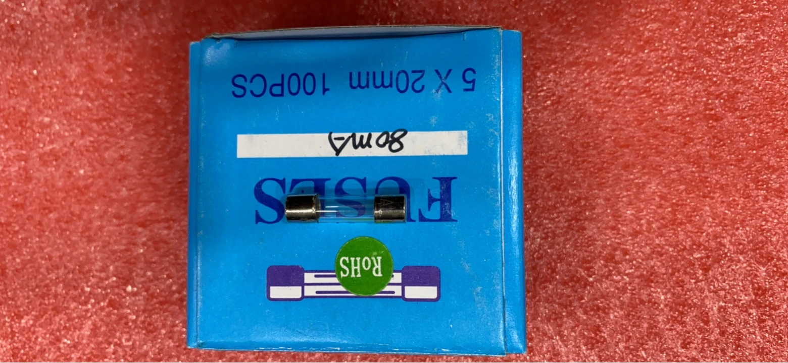 

5*20 стеклянный предохранитель 250 В 30 мА 50 мА 80 мА 63 мА 5X20 специальная трубка для принтера 100 шт.-1 лот.