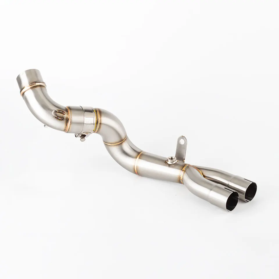 Motorcycle downpipes  for Honda Cb1000R 2009 - 2018 CB1000RA  Link Pipe Connect Original or 51mm Muffler  CB1000R exhasut