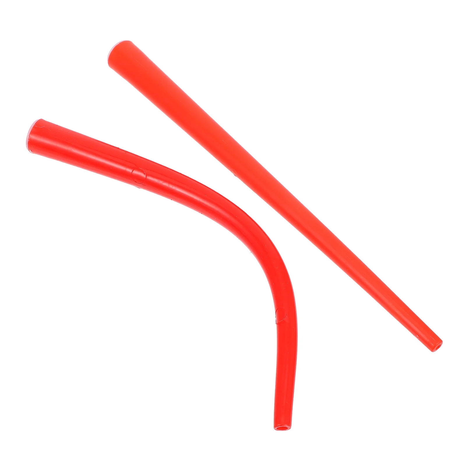 2pcs Caulking Nozzle Set Extended Precision Tips Straight Angled Replaceable For Glass Glue Sealant Application Diy Home