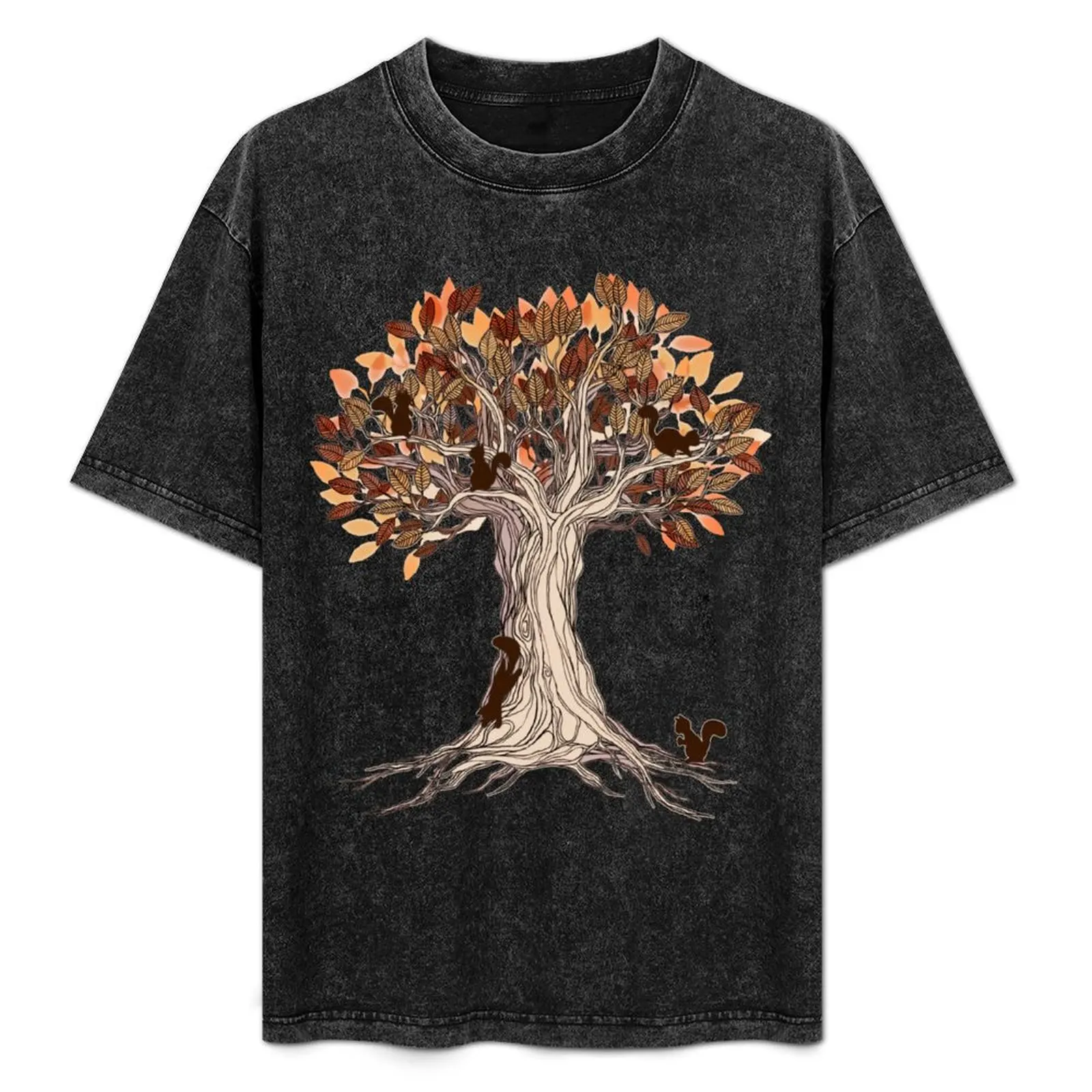 

Little Visitors T-Shirt Art Pattern Printed Casual Top