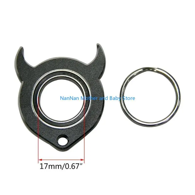 Schlüsselbund zappeln Spinner Angst Stress Relief Spielzeug Keyring Linderung Langeweile Stress Geburtstagsgeschenk für Kinder