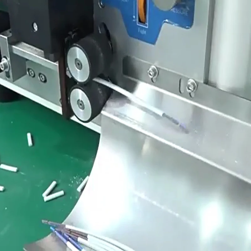 LY 904 Automatic Round Flat Sheathed Wire Electric Peeling Stripping Cutting Machine 4 Wheels 4.3 Inch Touch Screen Control
