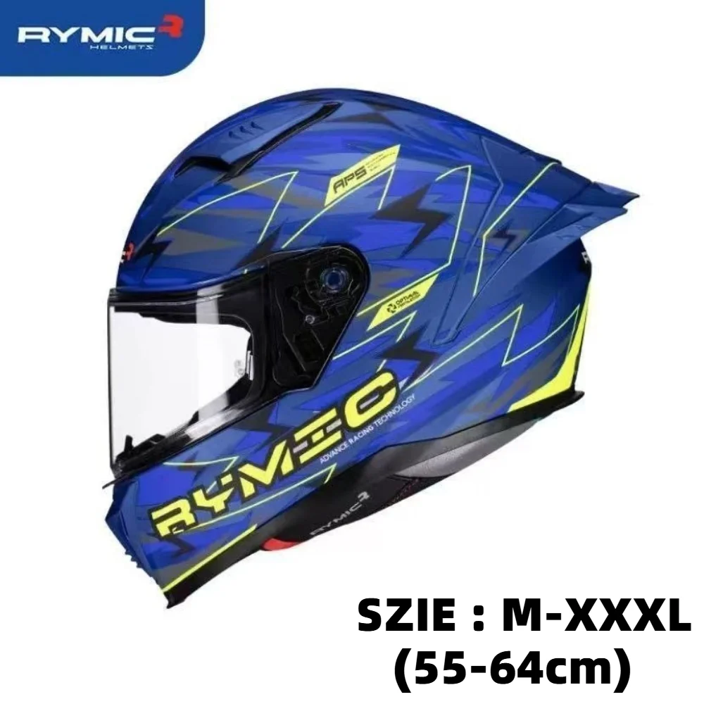 RYMIC SR6Helmet Motorcycle Track Full Helmet Imitation Racing Locomotive Men's and Women's Running Riding Casco Moto Casco Perro