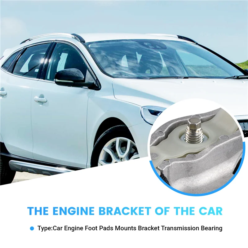 

Engine Mounts Bracket 31359639 For Volvo V40 1.5L 2015- Engine Foot Pads Transmission Bearing Shock Absorber