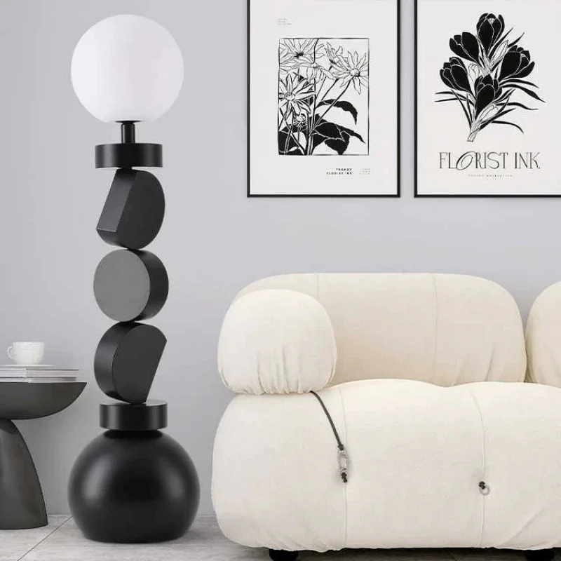 Modern Metallic Ambiance Light for Living Room Sofa Side Decor&Bedroom with High-End Aesthetic Feel Artistic Italian Floor Lamp