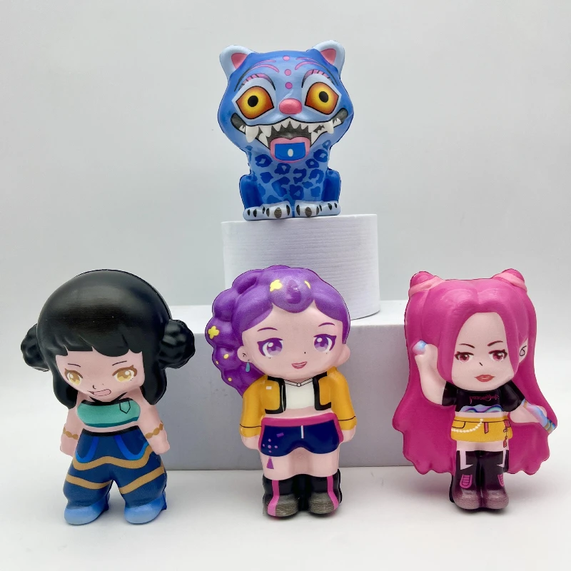 أنيمي KPop شيطان الصيادون يخفف التوتر، موسيقى القرص، الرسوم المتحركة أنيمي، ألعاب الضغط للأطفال، هدايا الشفاء #3