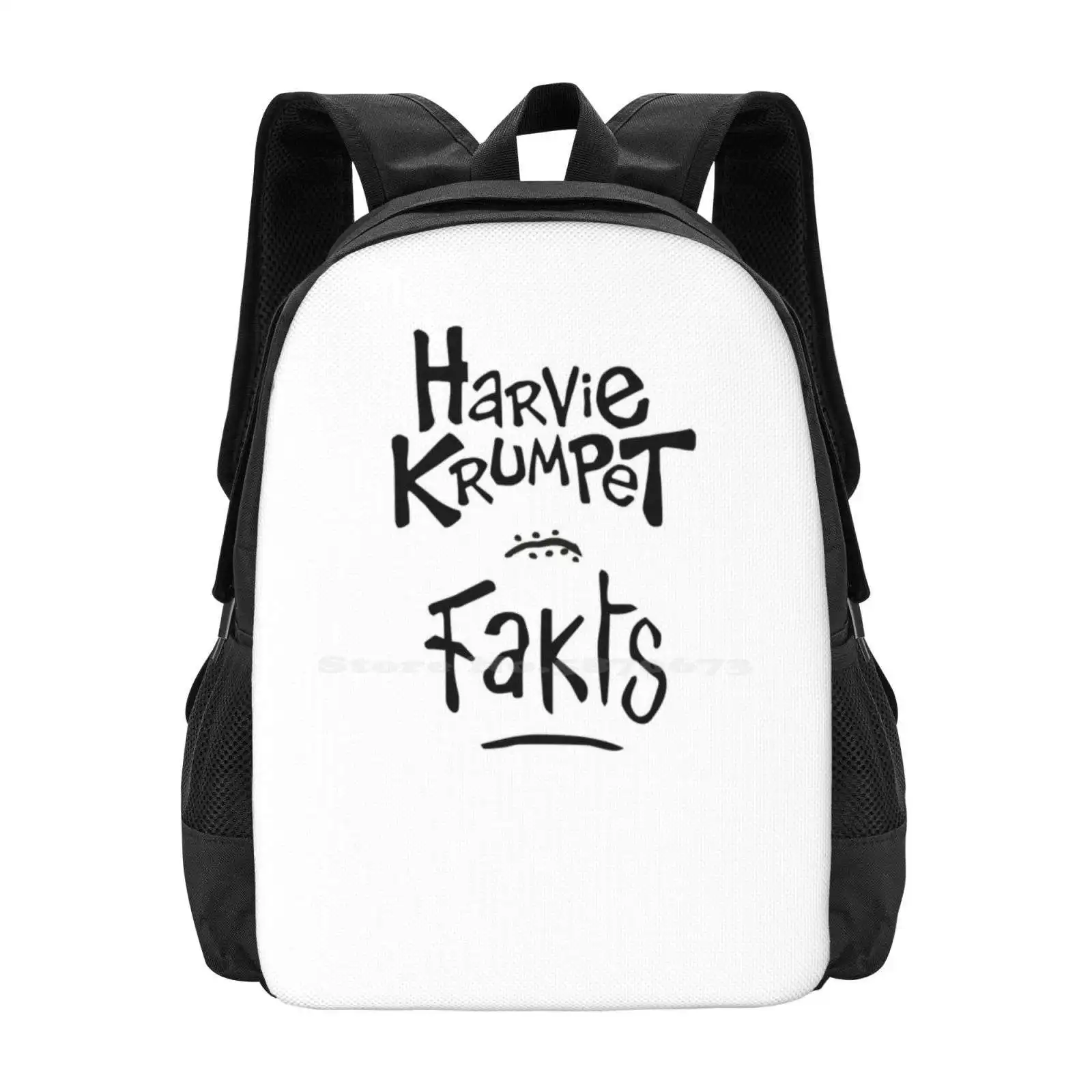 Harvie Krumpet Fakts Pattern Design Laptop Travel School Bags Bernat Natbern Harvie Krumpet Mary And Max Cinema Films Movies