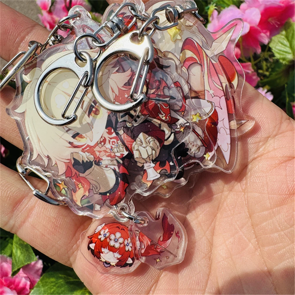 Jeu Honkai: Star Rail Tribios Mydei Mydeimos Cosplay Costumes porte-clés accessoires pendentif