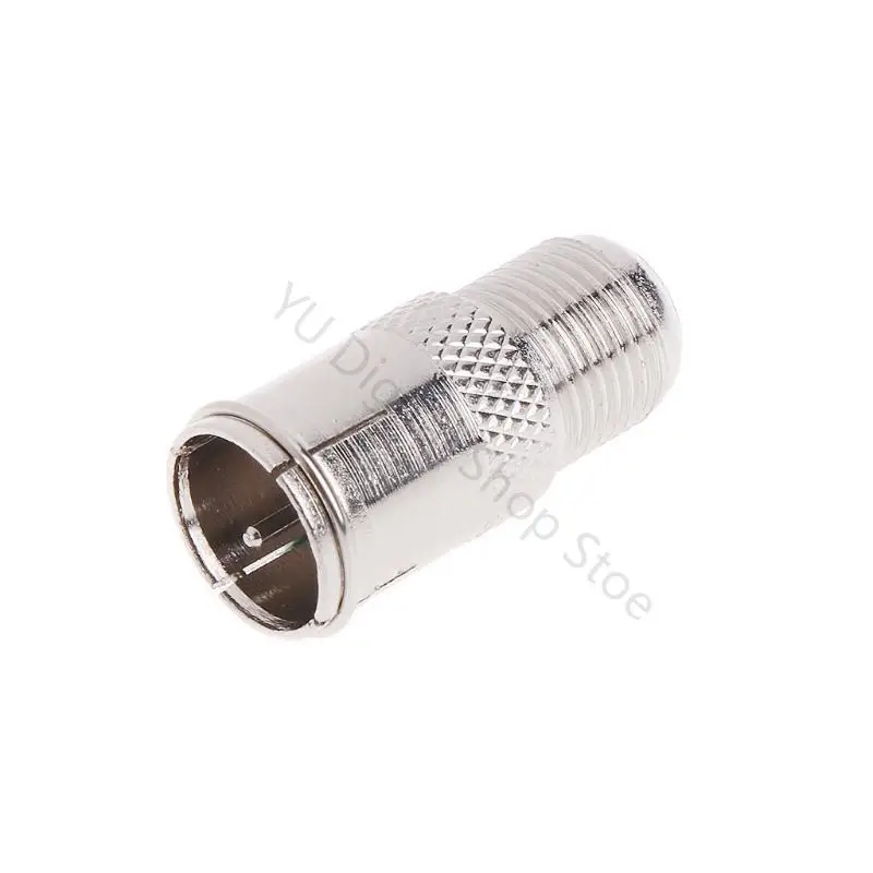 96BA 10 Stück F-Stecker Stecker auf Buchse Adapter – RF-Koaxial zum Aufstecken – Detail 6