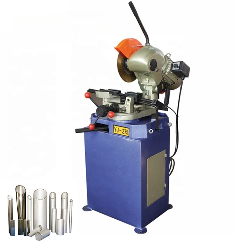 YJ-275S Pipe Profile Manual Circular Saw Square Stainless Steel Pipe Cutting Machine Pipe Cutting Machine