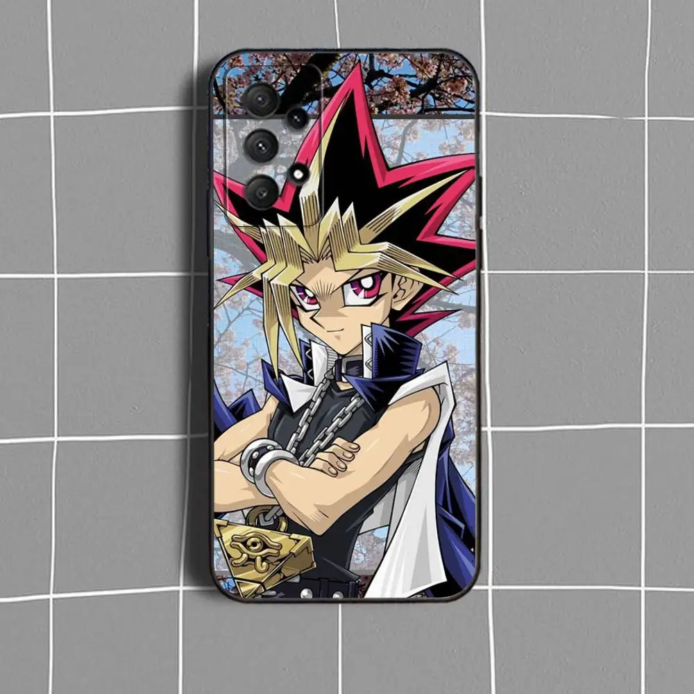 حافظة هاتف Y-Yu-Gi-Oh G-GX لهاتف سامسونج جالاكسي A 91,80,73,72,71,53,52,51,22,5G غطاء أسود ناعم مقاوم للصدمات #3