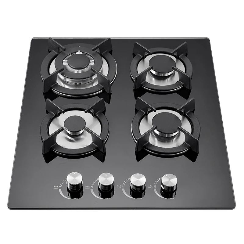 Multifunctional Gas Stove Tempered Glass High Quality Built in Gas Cooktop for Wholesale