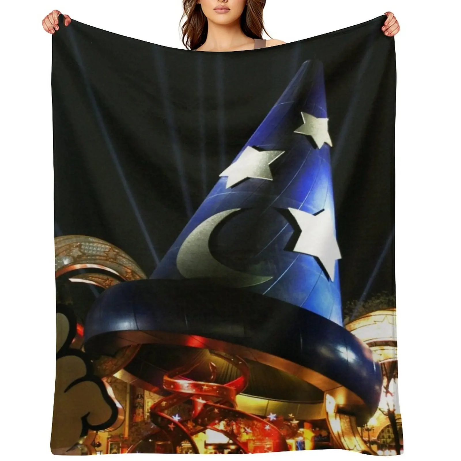 

Studios Hat Throw Blanket Camping Luxury Thicken Beautifuls For Sofa Thin Blankets