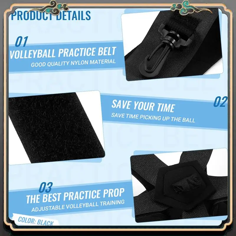 

Premium Volleyball Practice Belt Adjustable Volleyball Training Equipment For Serving And Arm Swing Trainer