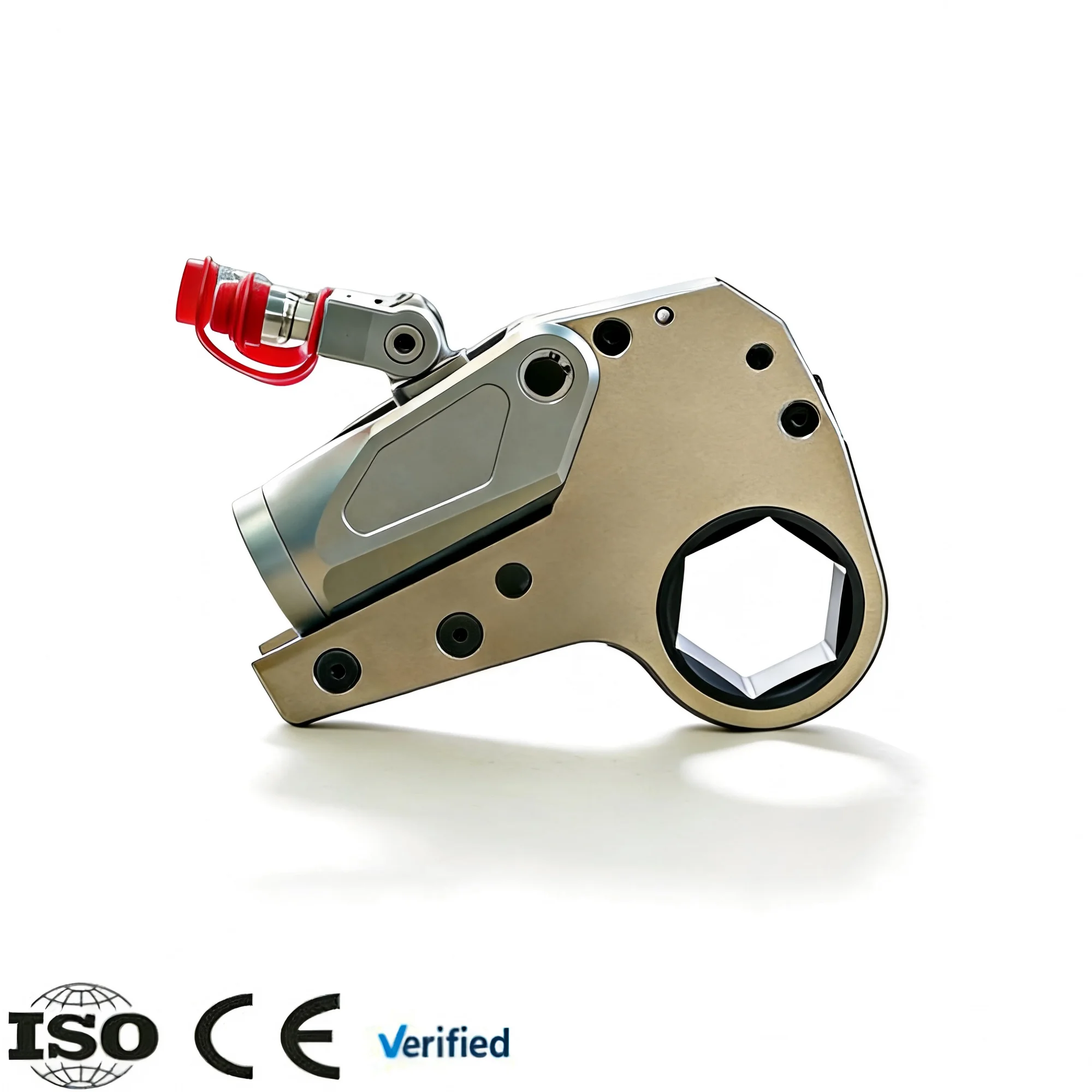 

8-XLCT Industrial Grade High Precision 1177-11774 Nm Bolt Tightening Tool Low Profile Hexagon Hydraulic Torque Wrench