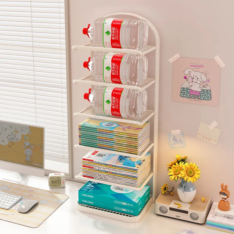 AOLIVIYA Subject Classification Shelf Student Desktop Book Storage Shelf Desk A4 File Organizing Artifact Layered Bookshelf